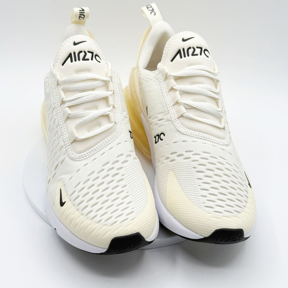 Nike Air Max 270 Womens Size 9.5 Shoes Sail/Black/Coconut AH6789-124, NIB - Picture 6 of 9